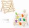 NEX™ Natural 60-Spool Wooden Sewing Thread Organizer Rack, 2ct.